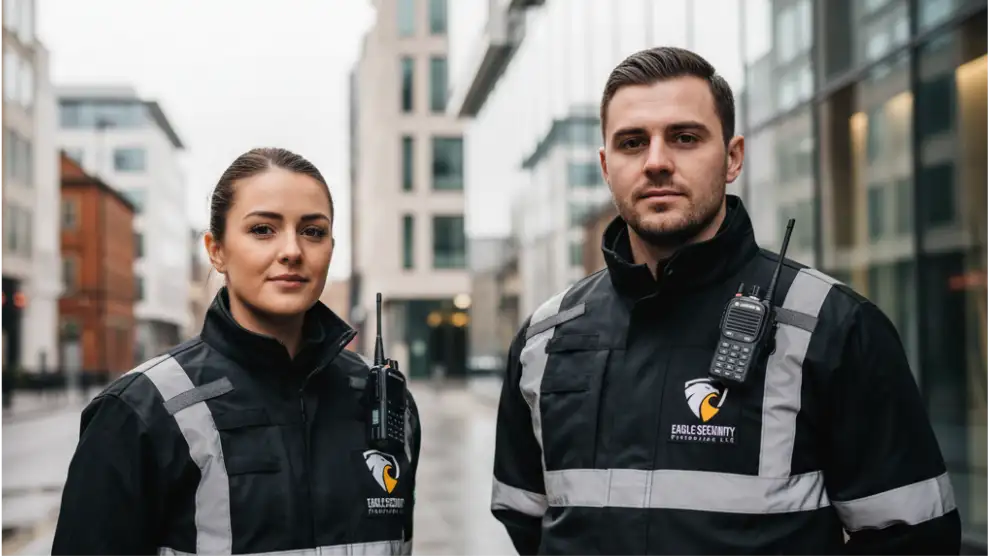 Private security at transport hub