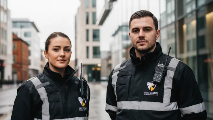 Private security at transport hub