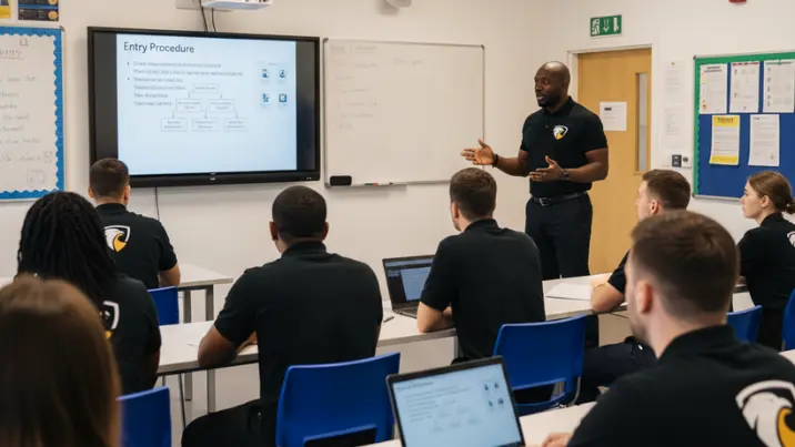 Security awareness training session