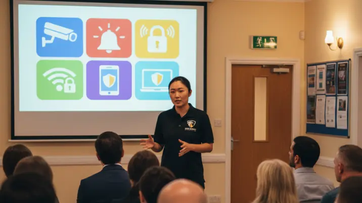 Door supervisor training session in Birmingham