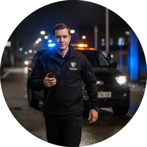 SIA-licensed personnel guard